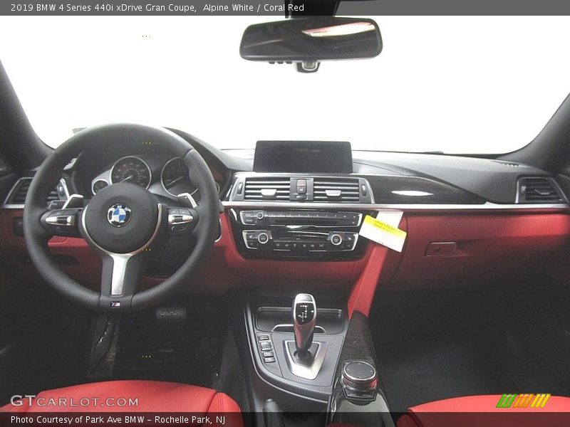 Alpine White / Coral Red 2019 BMW 4 Series 440i xDrive Gran Coupe