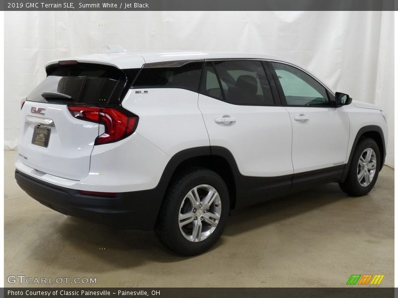 Summit White / Jet Black 2019 GMC Terrain SLE