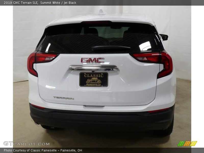 Summit White / Jet Black 2019 GMC Terrain SLE
