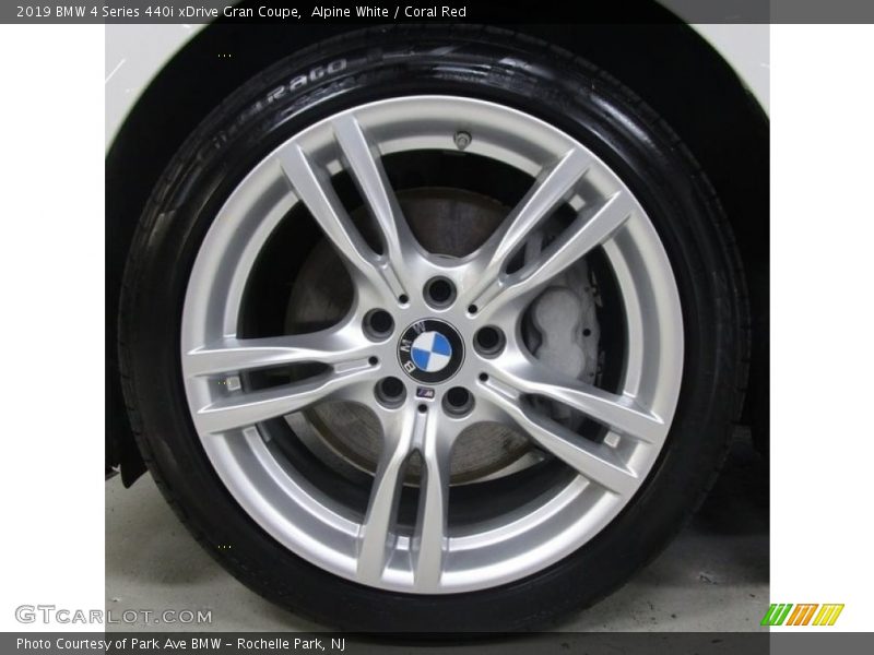 Alpine White / Coral Red 2019 BMW 4 Series 440i xDrive Gran Coupe