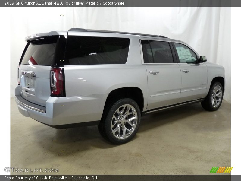 Quicksilver Metallic / Cocoa/Shale 2019 GMC Yukon XL Denali 4WD