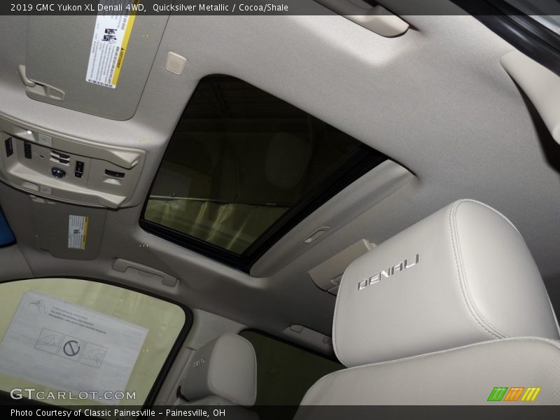 Quicksilver Metallic / Cocoa/Shale 2019 GMC Yukon XL Denali 4WD