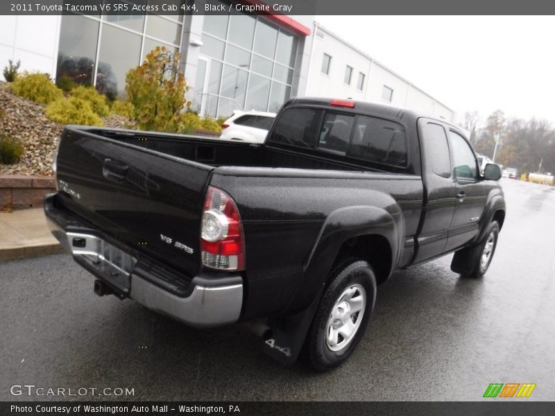 Black / Graphite Gray 2011 Toyota Tacoma V6 SR5 Access Cab 4x4