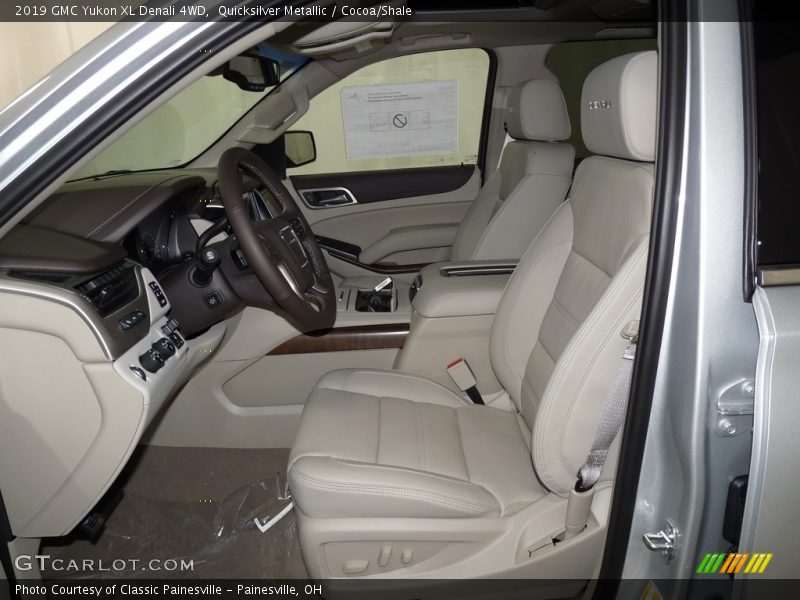 Quicksilver Metallic / Cocoa/Shale 2019 GMC Yukon XL Denali 4WD