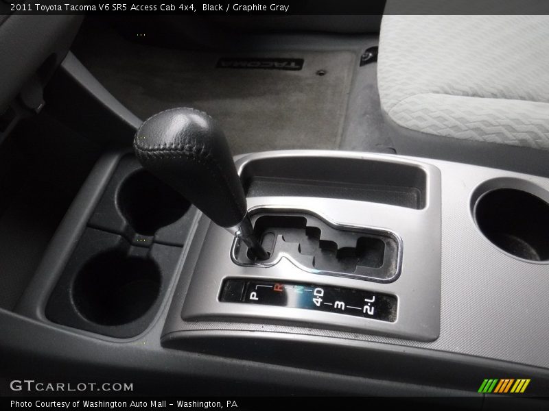 Black / Graphite Gray 2011 Toyota Tacoma V6 SR5 Access Cab 4x4