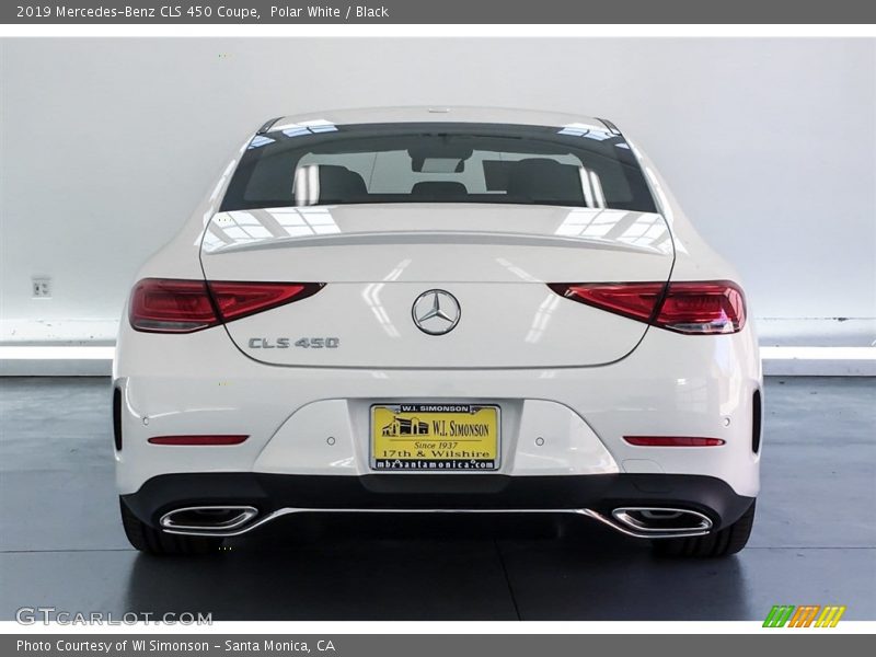Polar White / Black 2019 Mercedes-Benz CLS 450 Coupe