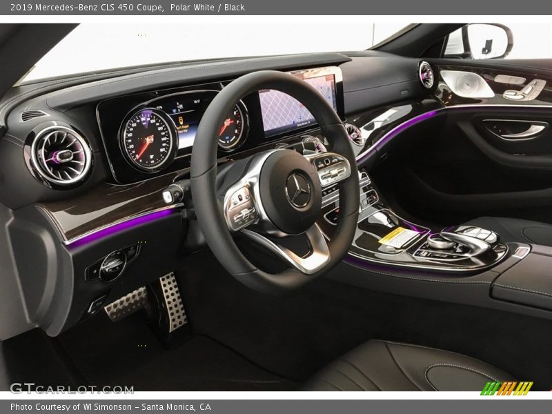 Polar White / Black 2019 Mercedes-Benz CLS 450 Coupe