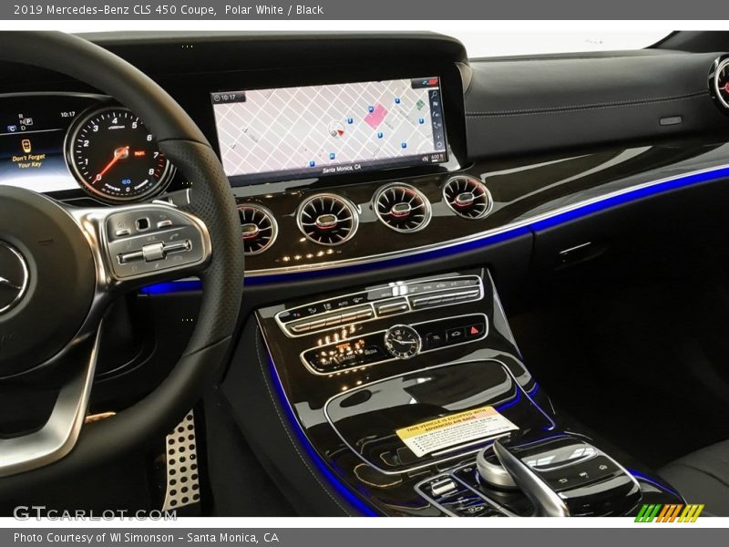 Polar White / Black 2019 Mercedes-Benz CLS 450 Coupe