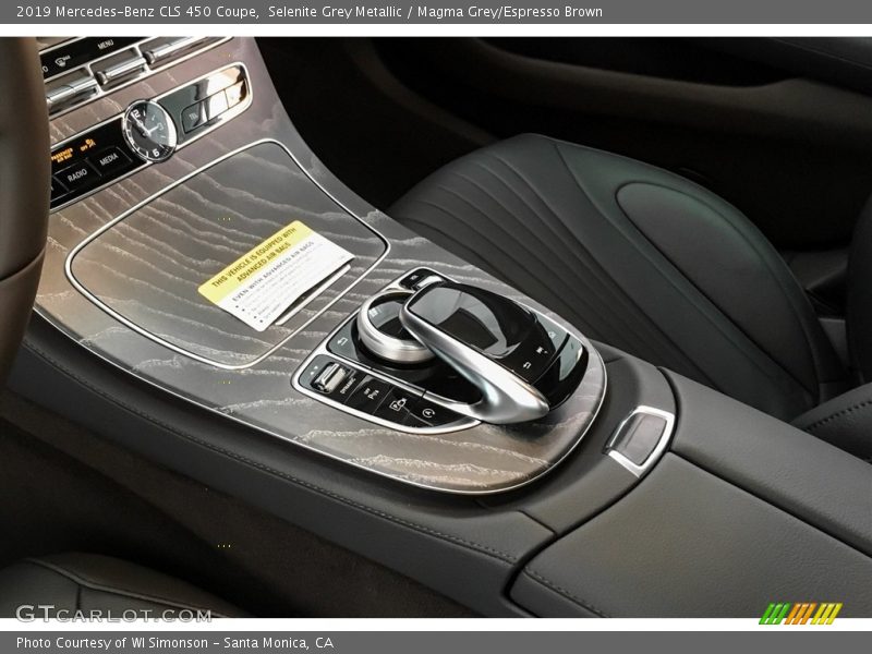 Selenite Grey Metallic / Magma Grey/Espresso Brown 2019 Mercedes-Benz CLS 450 Coupe