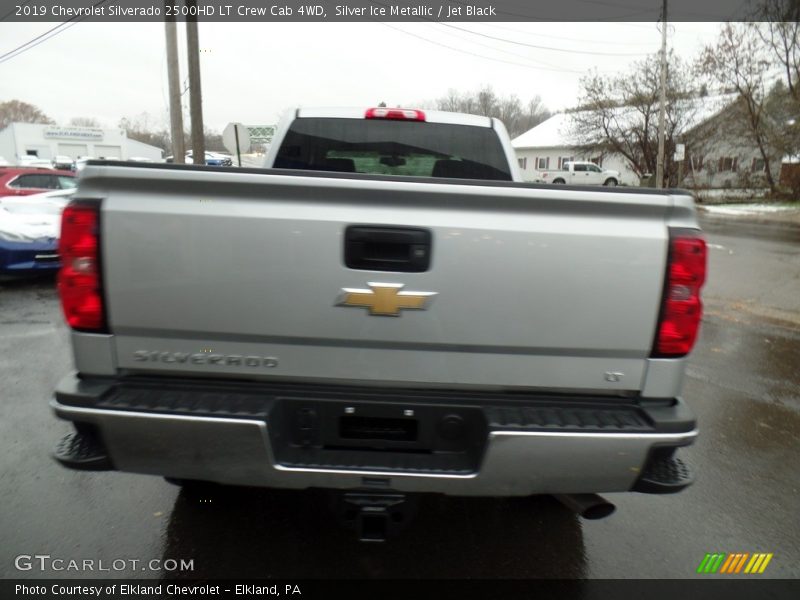 Silver Ice Metallic / Jet Black 2019 Chevrolet Silverado 2500HD LT Crew Cab 4WD