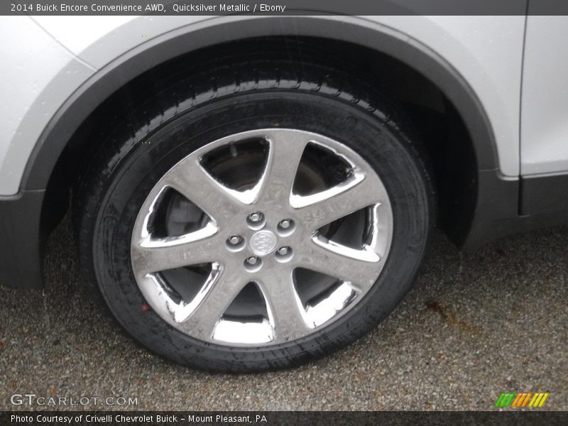 Quicksilver Metallic / Ebony 2014 Buick Encore Convenience AWD
