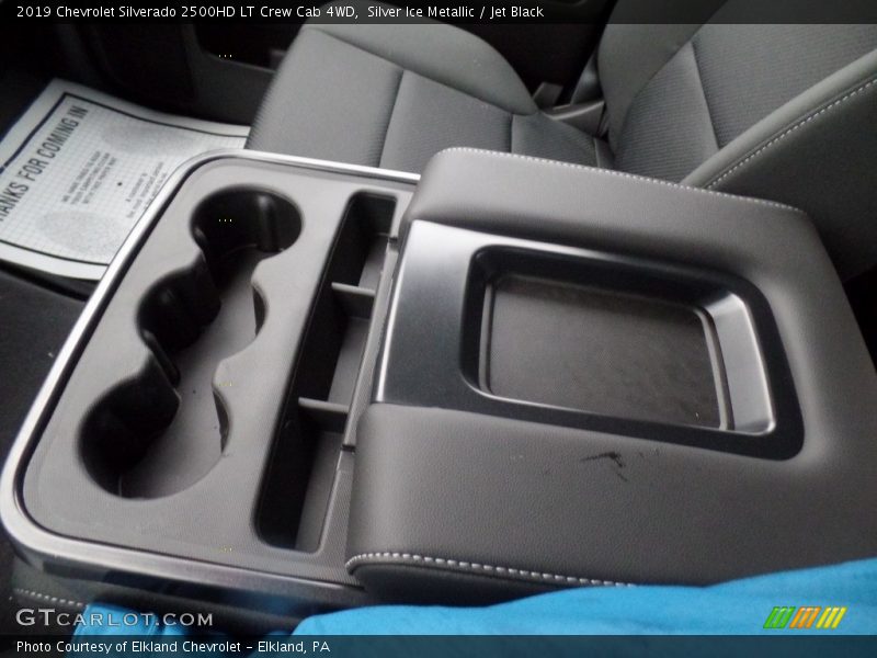 Silver Ice Metallic / Jet Black 2019 Chevrolet Silverado 2500HD LT Crew Cab 4WD