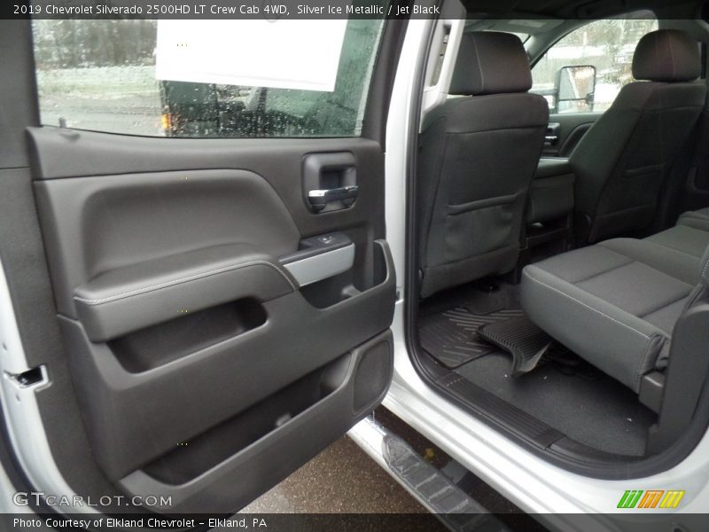 Silver Ice Metallic / Jet Black 2019 Chevrolet Silverado 2500HD LT Crew Cab 4WD