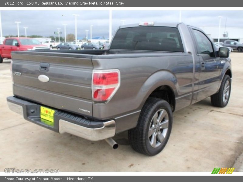 Sterling Gray Metallic / Steel Gray 2012 Ford F150 XL Regular Cab