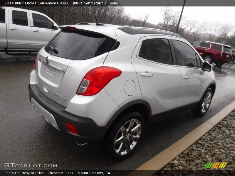 Quicksilver Metallic / Ebony 2014 Buick Encore Convenience AWD