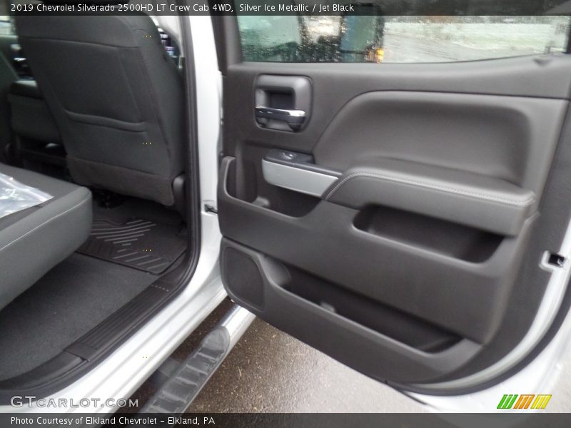 Silver Ice Metallic / Jet Black 2019 Chevrolet Silverado 2500HD LT Crew Cab 4WD