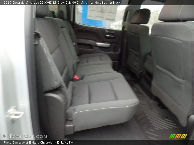 Silver Ice Metallic / Jet Black 2019 Chevrolet Silverado 2500HD LT Crew Cab 4WD