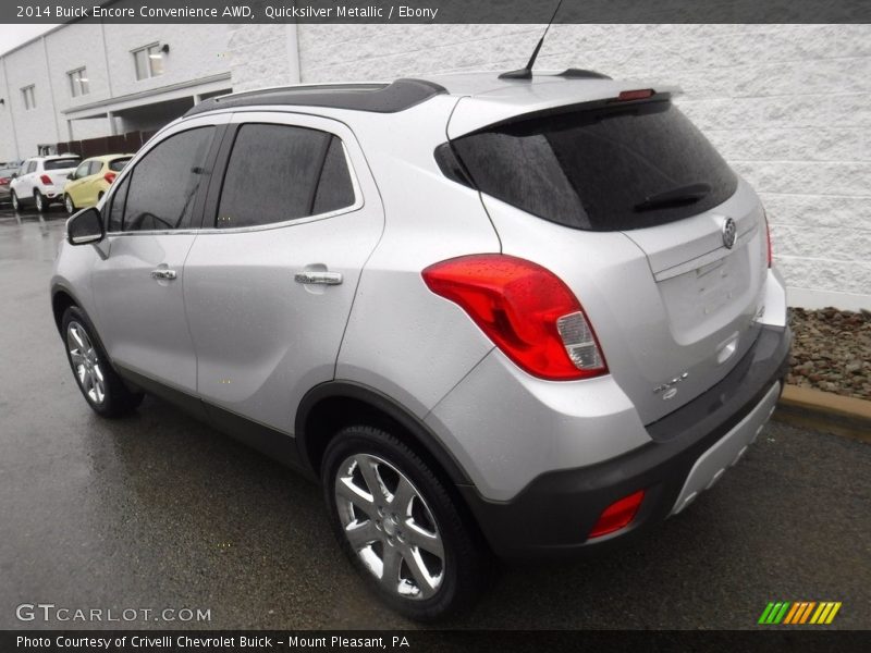 Quicksilver Metallic / Ebony 2014 Buick Encore Convenience AWD