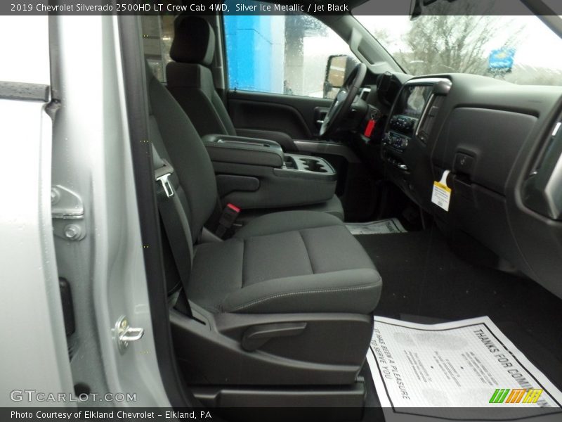 Silver Ice Metallic / Jet Black 2019 Chevrolet Silverado 2500HD LT Crew Cab 4WD