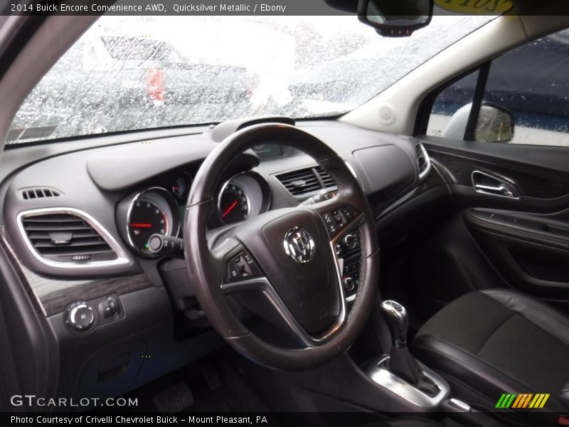 Quicksilver Metallic / Ebony 2014 Buick Encore Convenience AWD