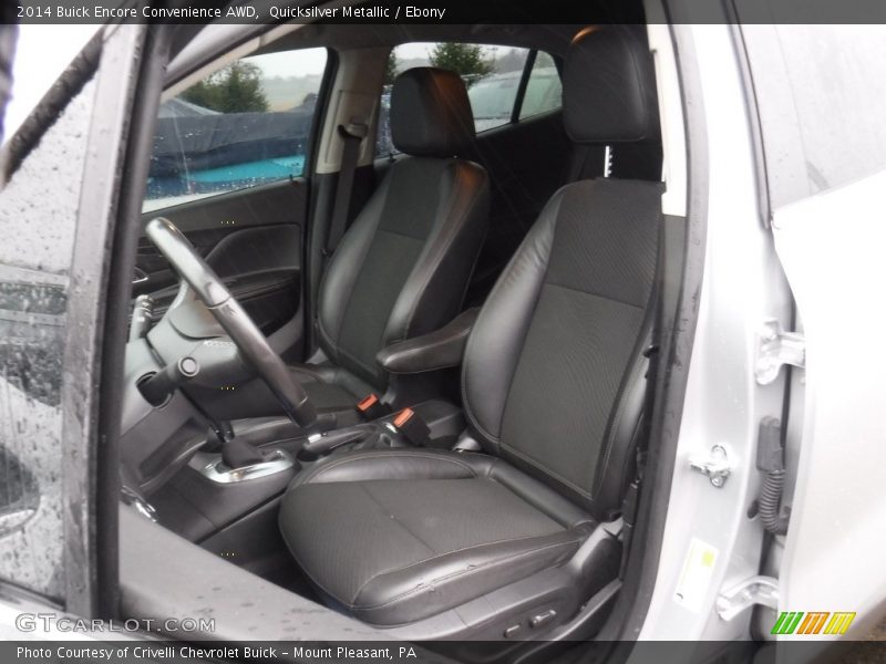 Quicksilver Metallic / Ebony 2014 Buick Encore Convenience AWD