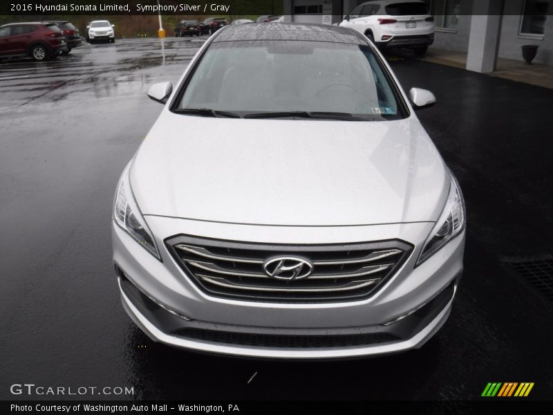 Symphony Silver / Gray 2016 Hyundai Sonata Limited