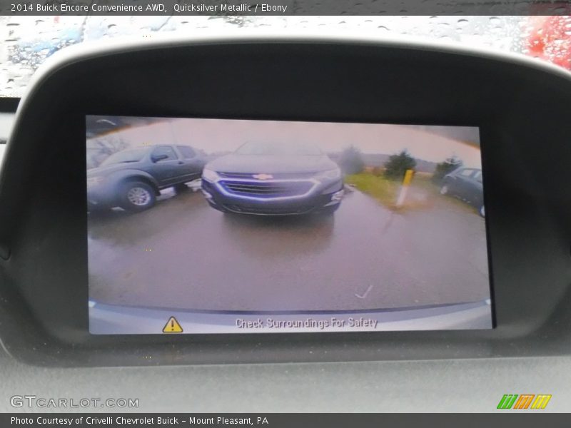 Quicksilver Metallic / Ebony 2014 Buick Encore Convenience AWD