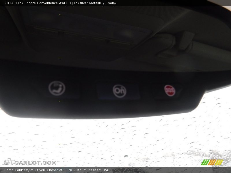 Quicksilver Metallic / Ebony 2014 Buick Encore Convenience AWD