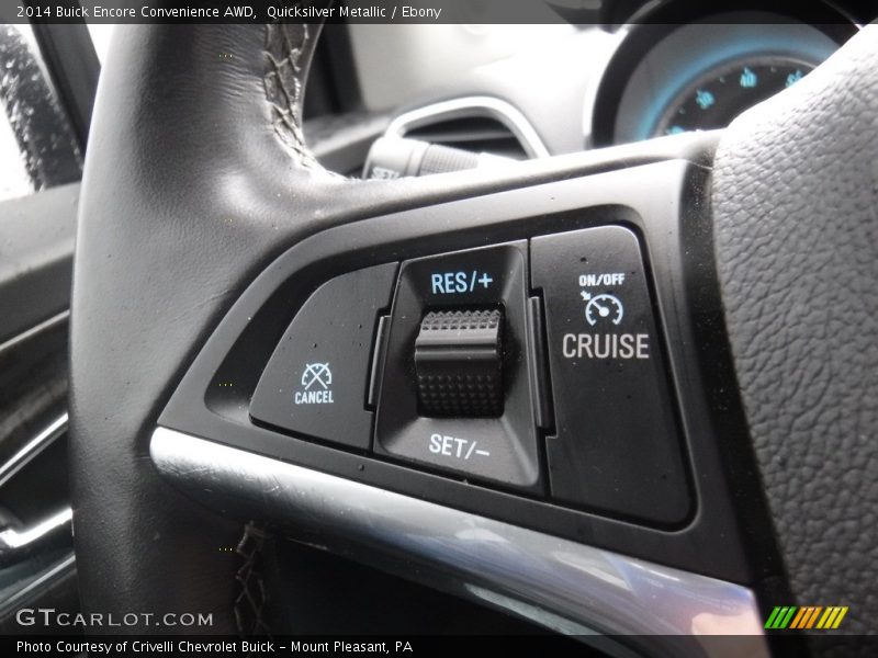 Quicksilver Metallic / Ebony 2014 Buick Encore Convenience AWD