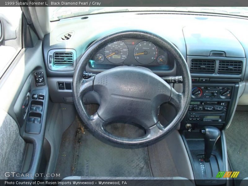 Black Diamond Pearl / Gray 1999 Subaru Forester L