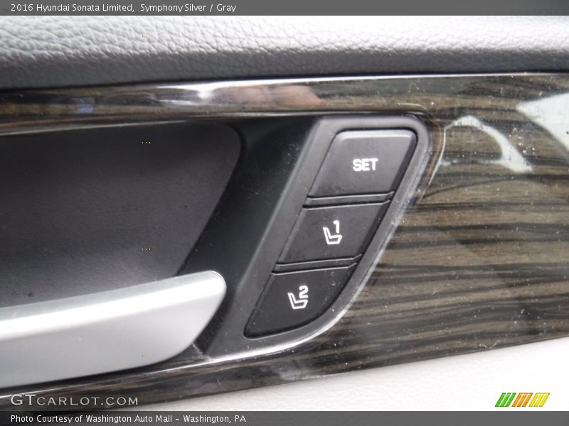 Symphony Silver / Gray 2016 Hyundai Sonata Limited