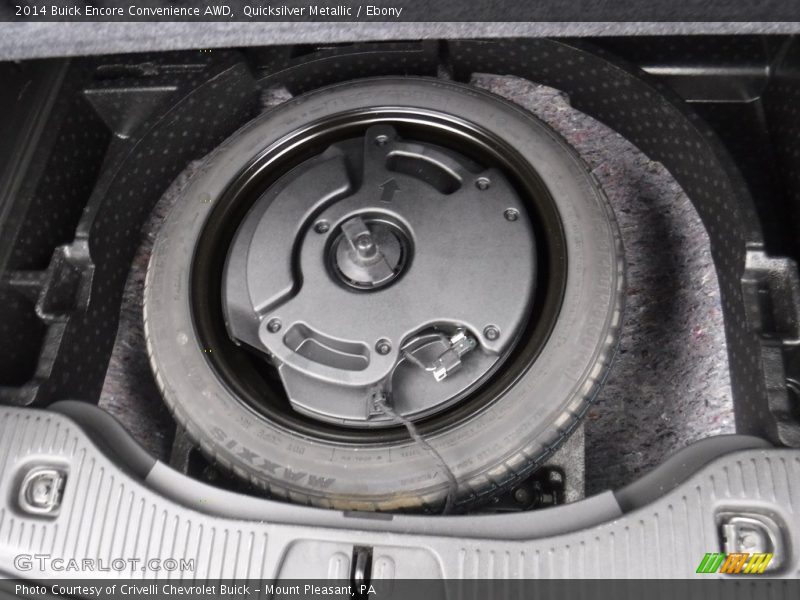 Quicksilver Metallic / Ebony 2014 Buick Encore Convenience AWD