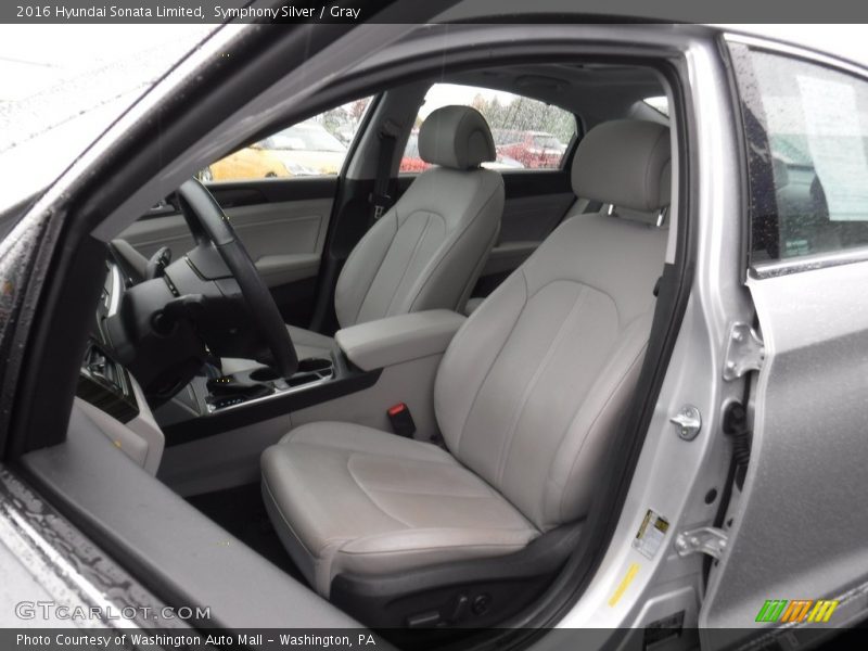 Symphony Silver / Gray 2016 Hyundai Sonata Limited