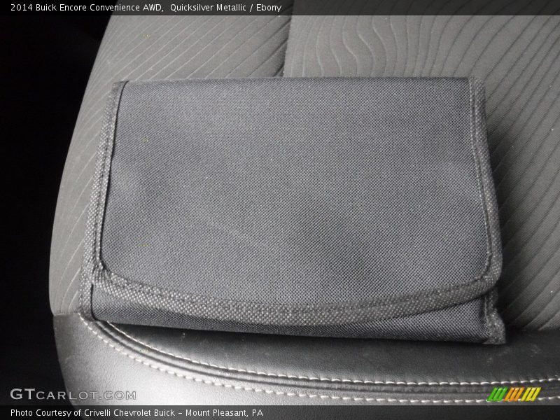 Quicksilver Metallic / Ebony 2014 Buick Encore Convenience AWD