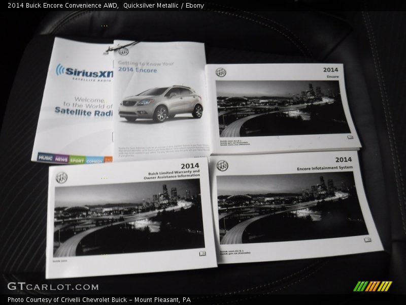 Quicksilver Metallic / Ebony 2014 Buick Encore Convenience AWD