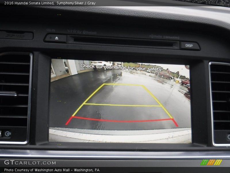 Symphony Silver / Gray 2016 Hyundai Sonata Limited