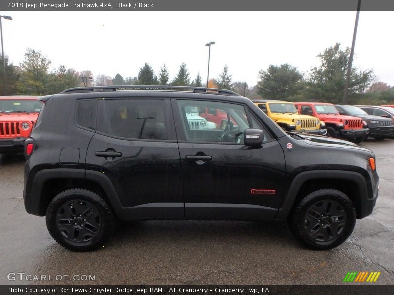 Black / Black 2018 Jeep Renegade Trailhawk 4x4