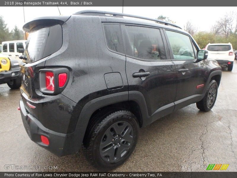 Black / Black 2018 Jeep Renegade Trailhawk 4x4