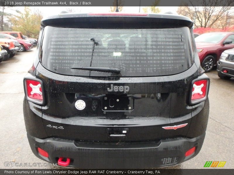 Black / Black 2018 Jeep Renegade Trailhawk 4x4