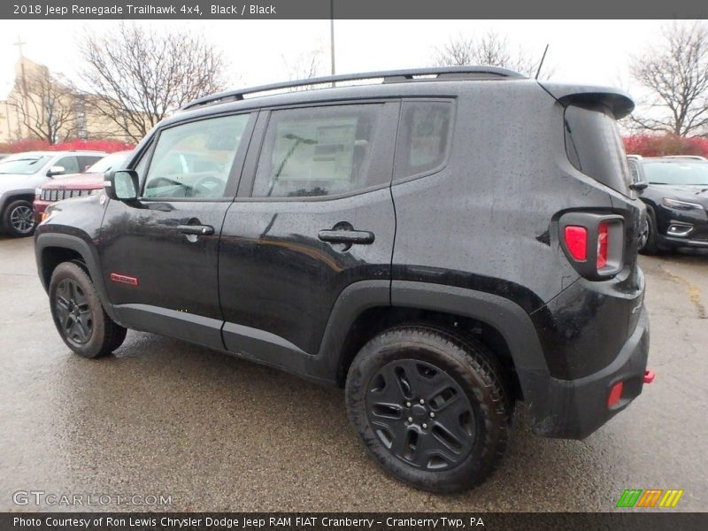 Black / Black 2018 Jeep Renegade Trailhawk 4x4