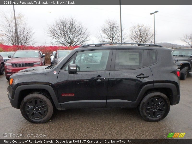 Black / Black 2018 Jeep Renegade Trailhawk 4x4