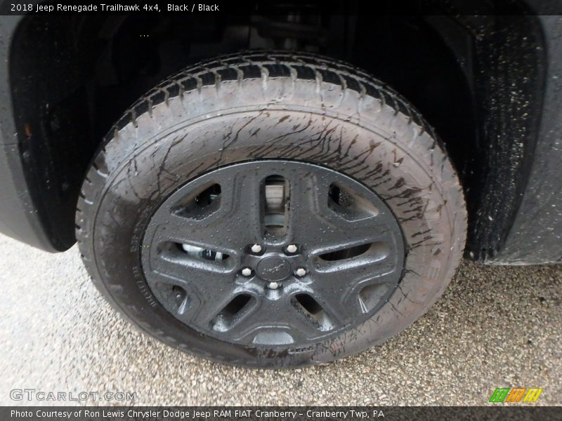 Black / Black 2018 Jeep Renegade Trailhawk 4x4