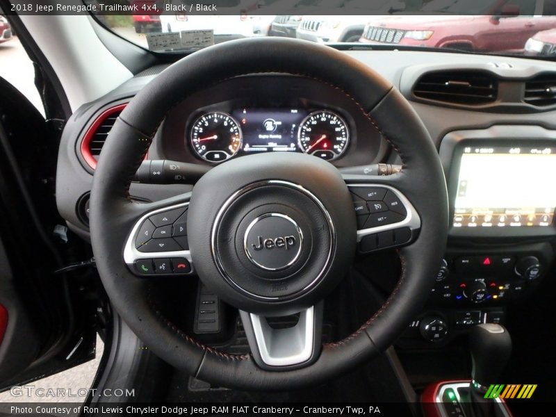 Black / Black 2018 Jeep Renegade Trailhawk 4x4