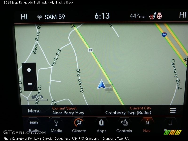 Black / Black 2018 Jeep Renegade Trailhawk 4x4