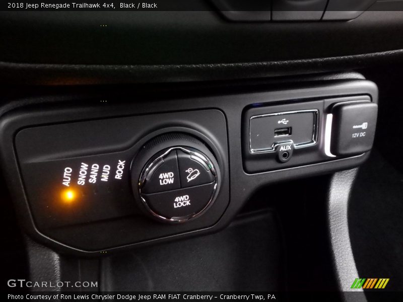 Black / Black 2018 Jeep Renegade Trailhawk 4x4