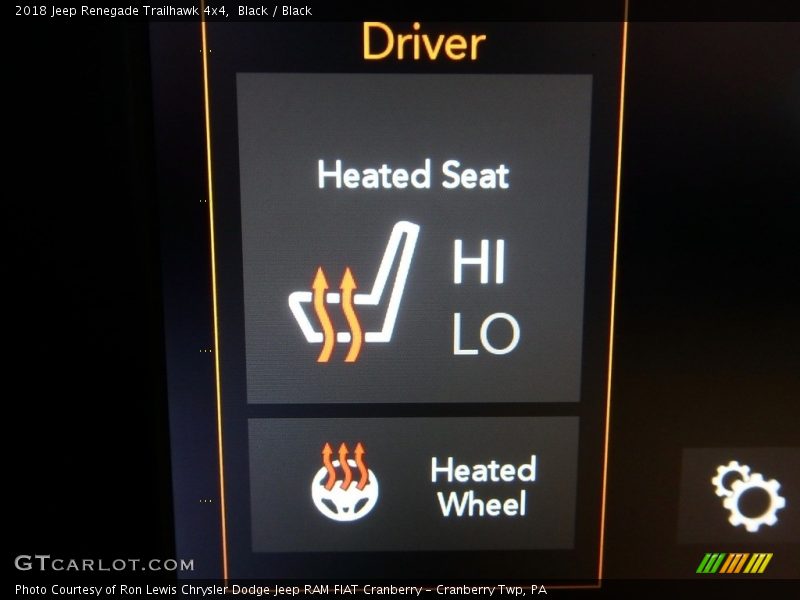 Black / Black 2018 Jeep Renegade Trailhawk 4x4