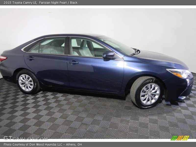 Parisian Night Pearl / Black 2015 Toyota Camry LE