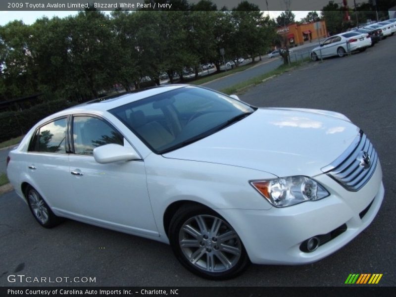 Blizzard White Pearl / Ivory 2009 Toyota Avalon Limited