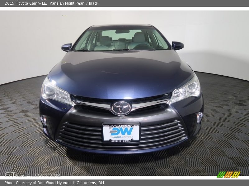 Parisian Night Pearl / Black 2015 Toyota Camry LE
