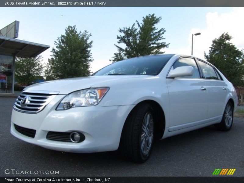 Blizzard White Pearl / Ivory 2009 Toyota Avalon Limited